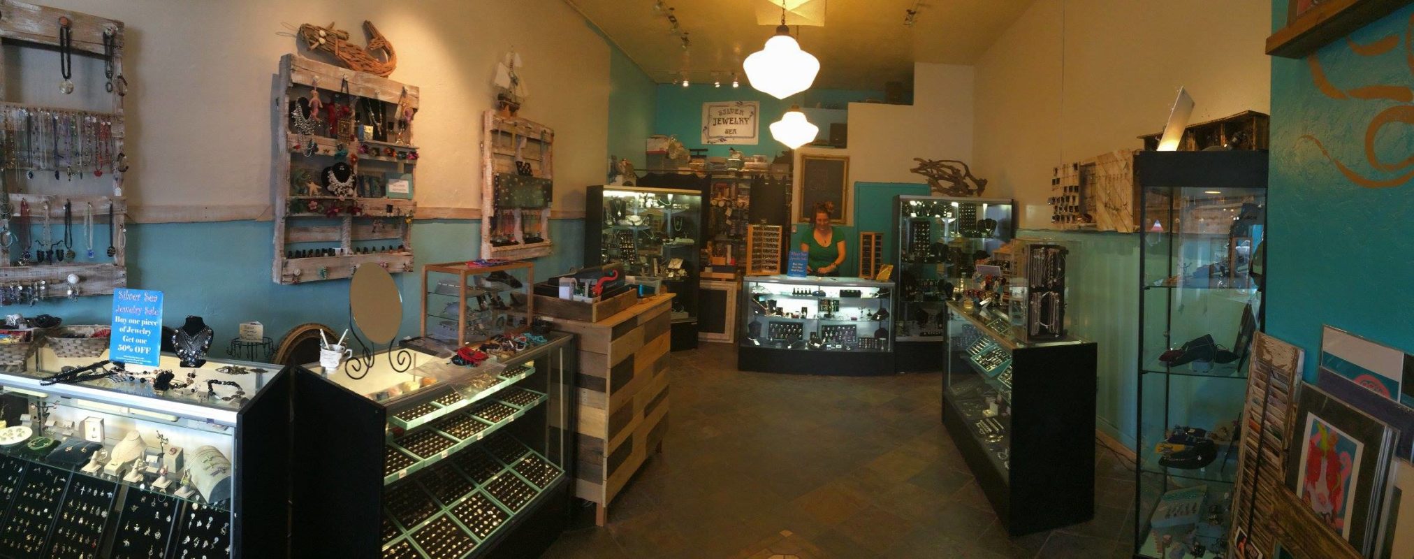 inside silver sea